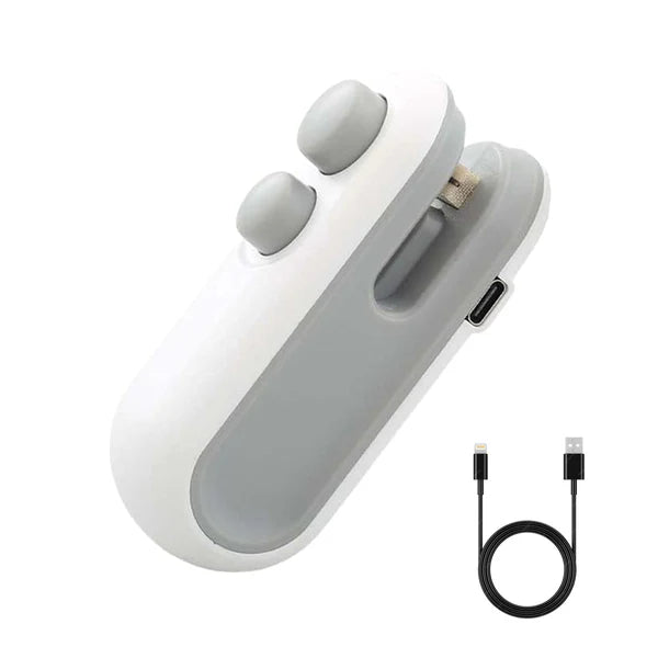 Mini Bag Sealer, 2 In 1 Seal & Cutter Heat Sealers